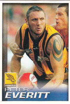 2005 Select Herald Sun AFL #89 Peter Everitt Front